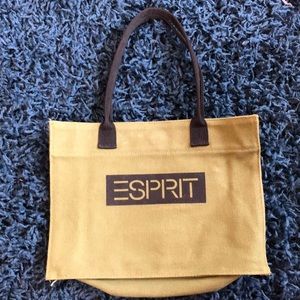 Esprit small canvas tote